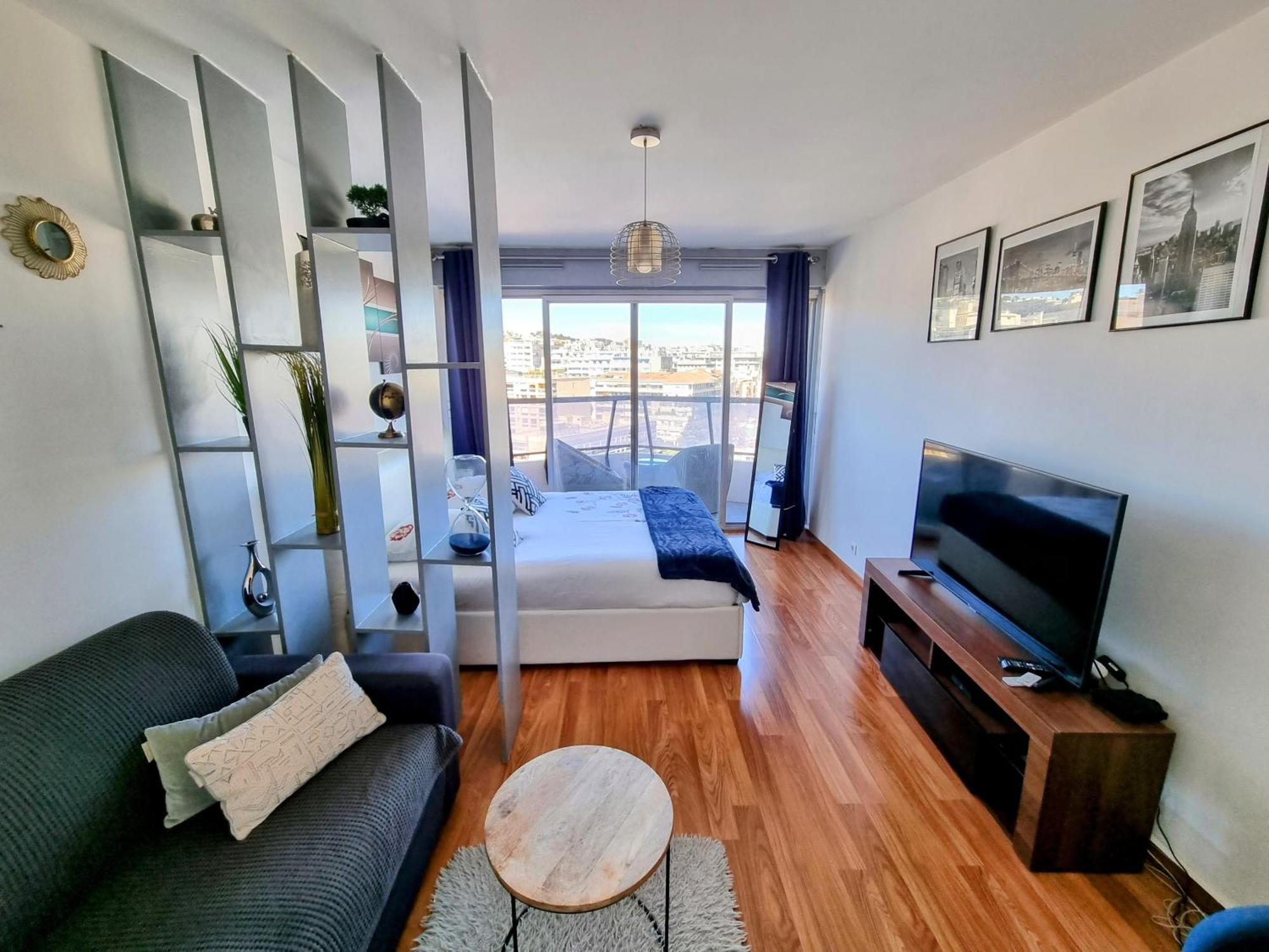 Appartement T1 Marseille Prado Chanot Plage Exterior foto